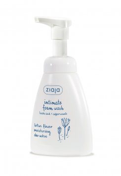 ZIAJA su lotosų žiedų ekstr. intymios higienos putos, 250 ml