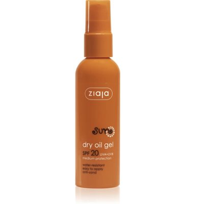 ZIAJA sun line apsauginis gelis nuo saulės SPF 20+, 90 ml