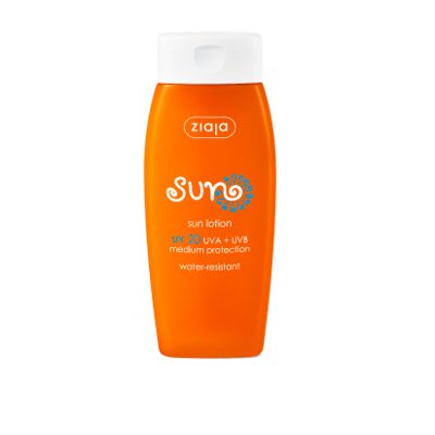 Ziaja Sun Line Vandeniui atsparus losjonas nuo saulės SPF 20, ., 150 ml
