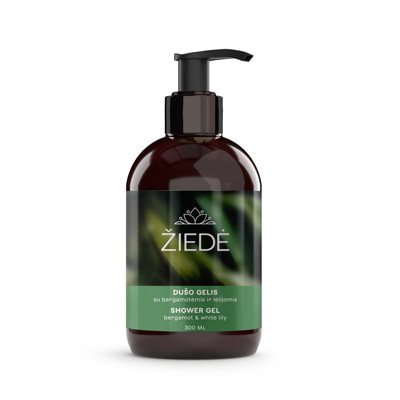 ŽIEDĖ, dušo gelis su bergamotėmis ir lelijomis, 300 ml