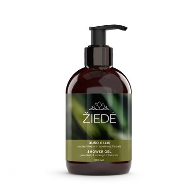 ŽIEDĖ, dušo gelis su jazminais ir apelsinų žiedais, 300 ml