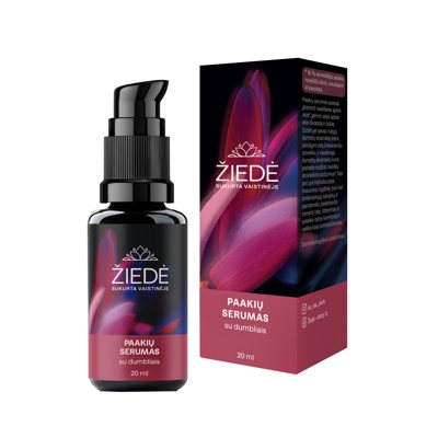 ŽIEDĖ, paakių serumas su dumbliais, 20 ml