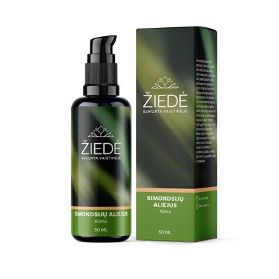 ŽIEDĖ, simondsijų aliejus, 50 ml