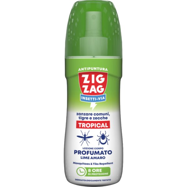 ZIG ZAG repelentas nuo vabzdžių SPRAY LIME, 100 ml