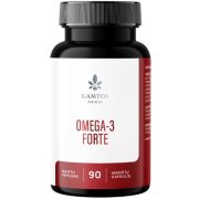 Žuvų taukai GAMTOS NAMAI OMEGA-3 FORTE, 90 kaps.