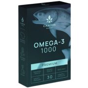 Žuvų taukai GAMTOS NAMAI PREMIUM OMEGA-3 1000, 30 kaps.