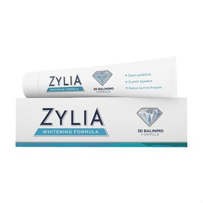 ZYLIA 3D WHITE, dantų pasta, 75 ml