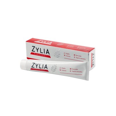 ZYLIA dantų pasta parodontozės pažeistiems dantims PARODONT, 75 ml